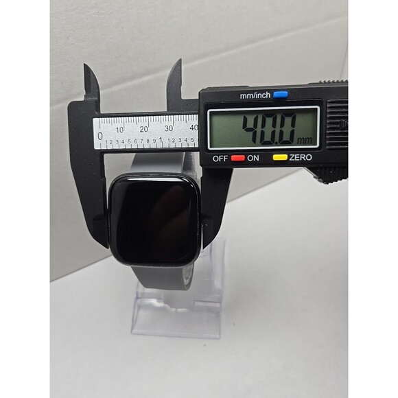 Fitbit Versa 2 Smartwatch Gray 40mm Alexa WR50M Always On Display No Charger - Picture 5 of 10